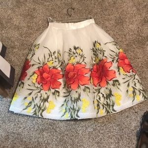 Floral skirt